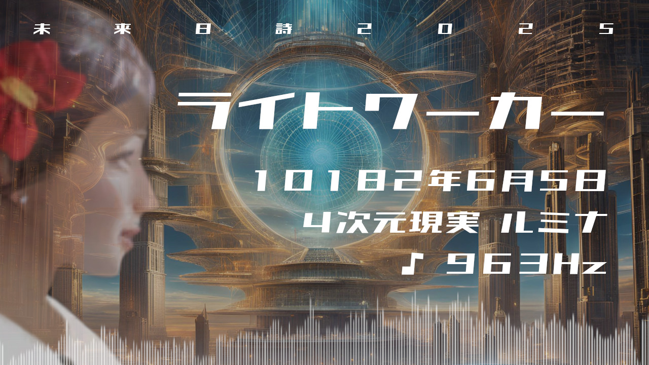 ライトワーカー. . .１０１８２年６月５日頃✧４次元ルミナにて✧963Hz✧ソルフェジオ周波数✧精神的な覚醒の波動✧未来日詩2025✧